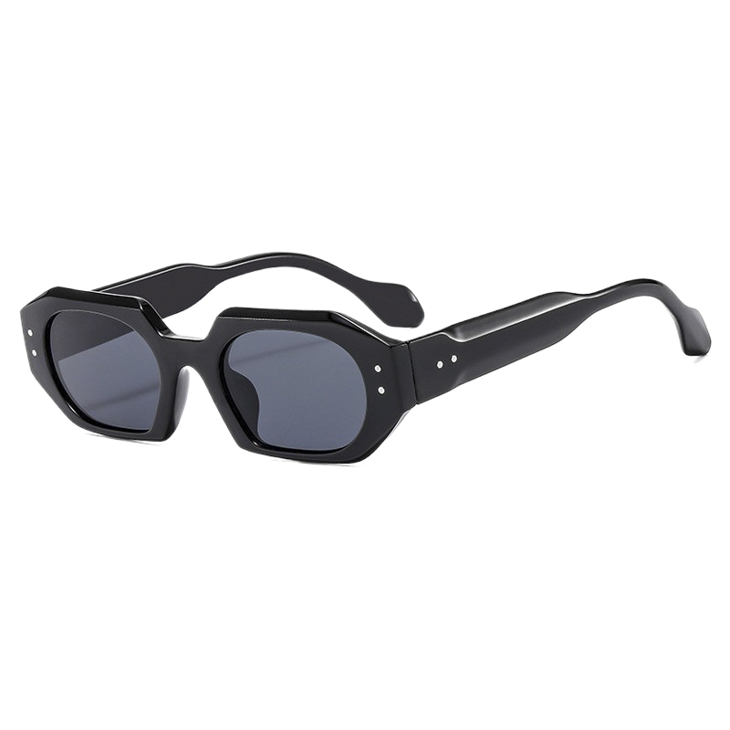 Personalized small-framed rice-nail sunglasses