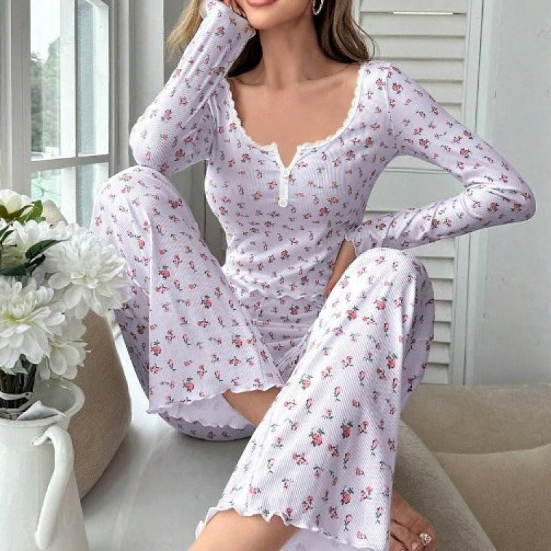 Women's long pants homewear set