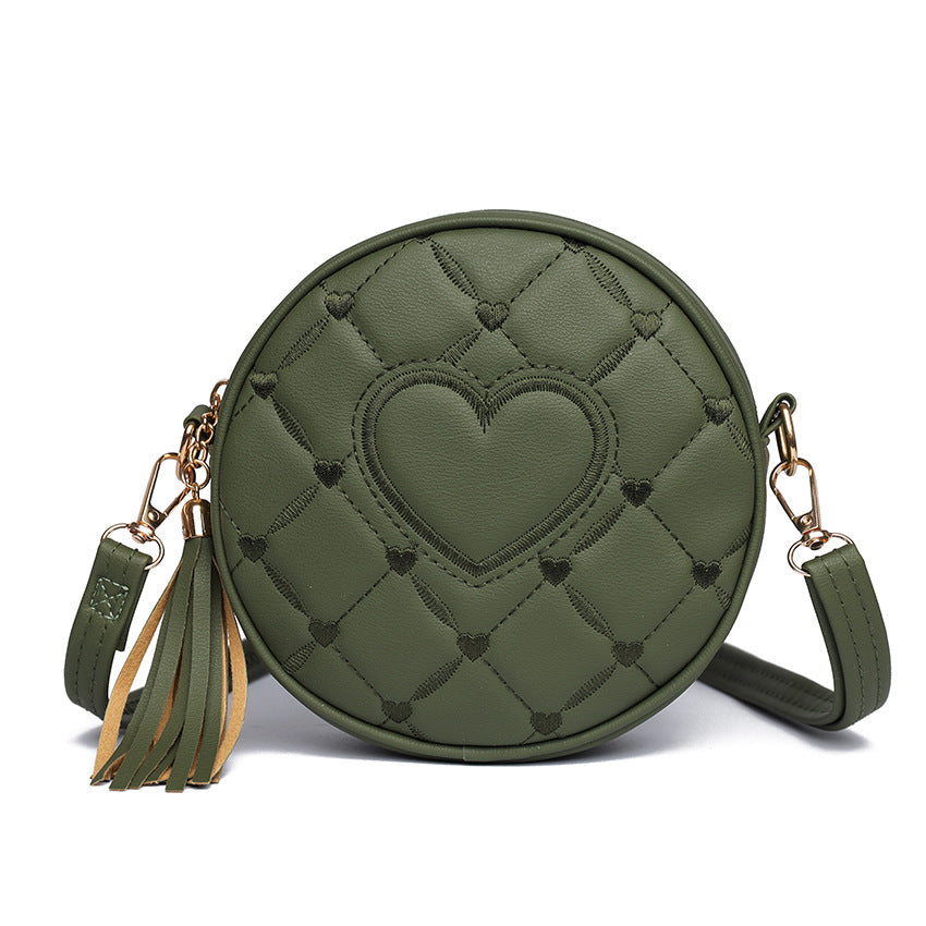 Crossbody bag - heart-shaped small bag