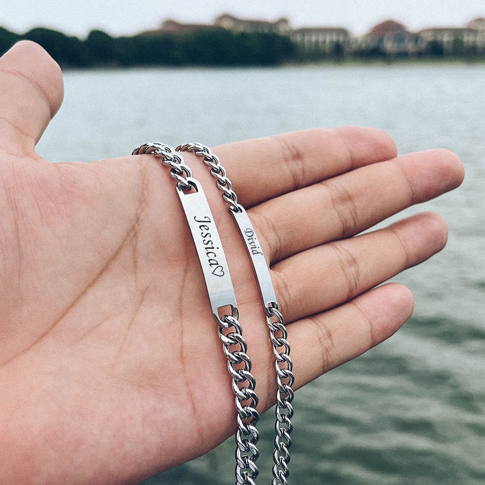 Titanium steel 18K high-quality gold-plated bracelet