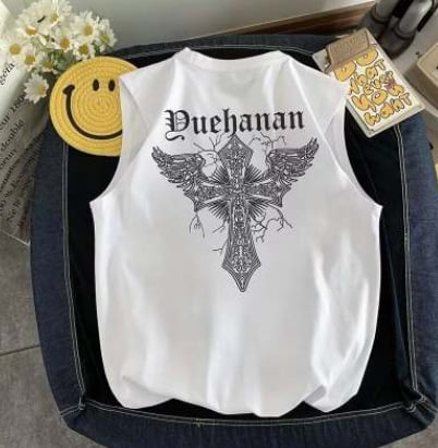 Cotton Basketball Vest Men's Summer Fashion Brand Sleeveless T-shirt American Fitness Sports Waistcoat plus size