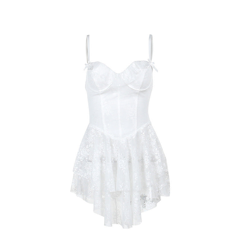 Sexy Lace Strap Slim Fit Dress ? Spring Spaghetti Strap Bodycon Style