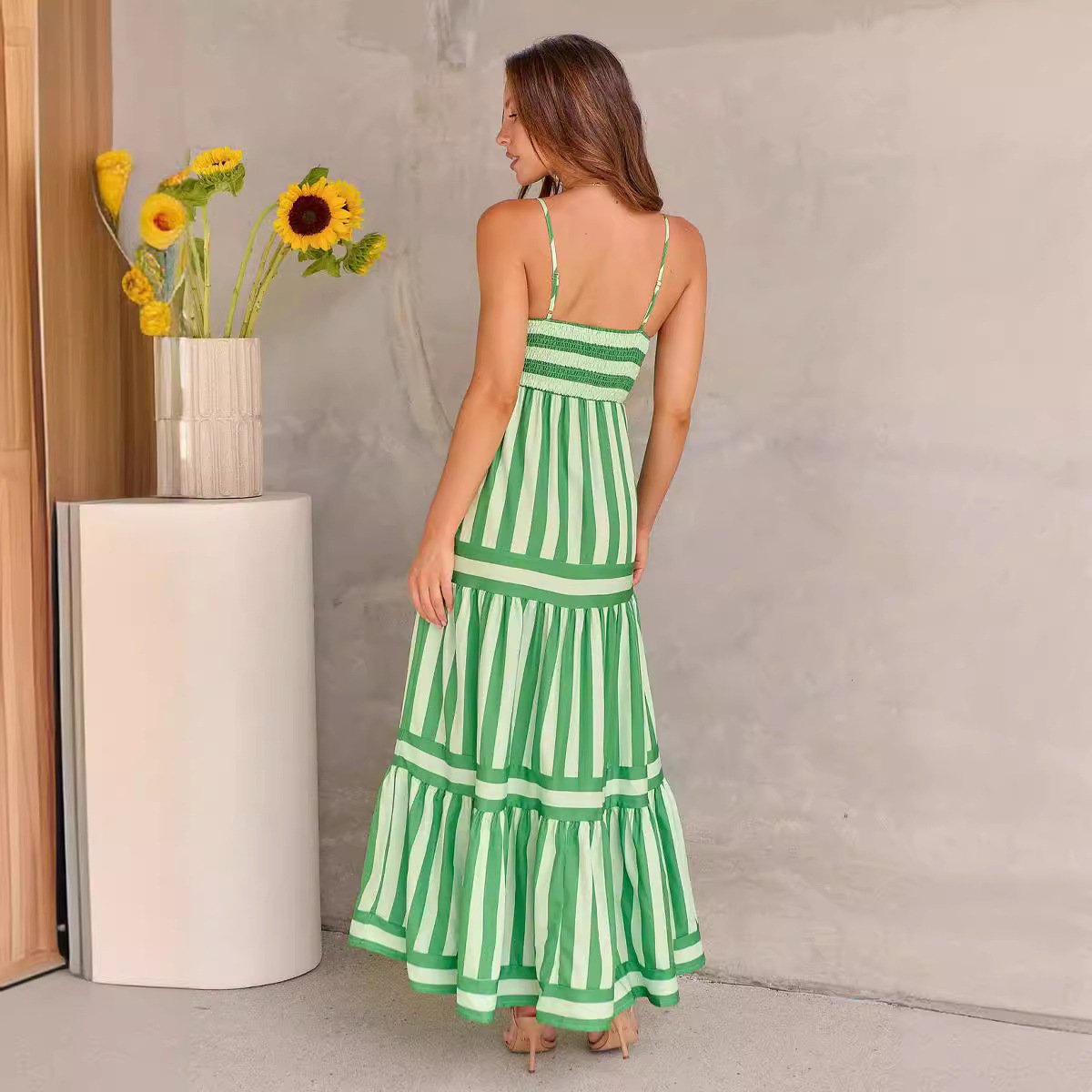 Backless Pocket Dress for Women