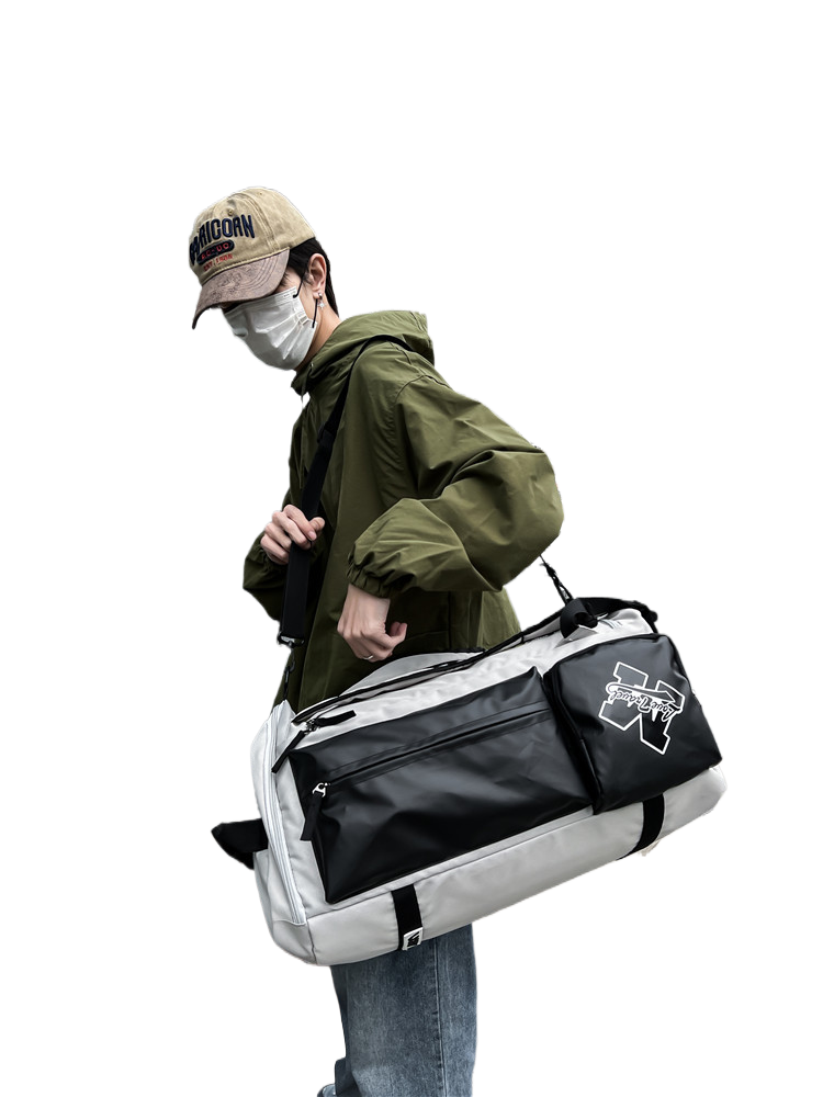 Dry and Wet Separation Dual-Shoulder Travel Bag
