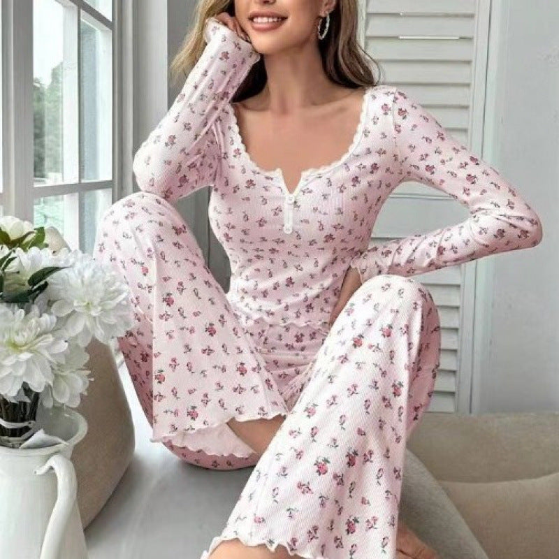 Women's long pants homewear set