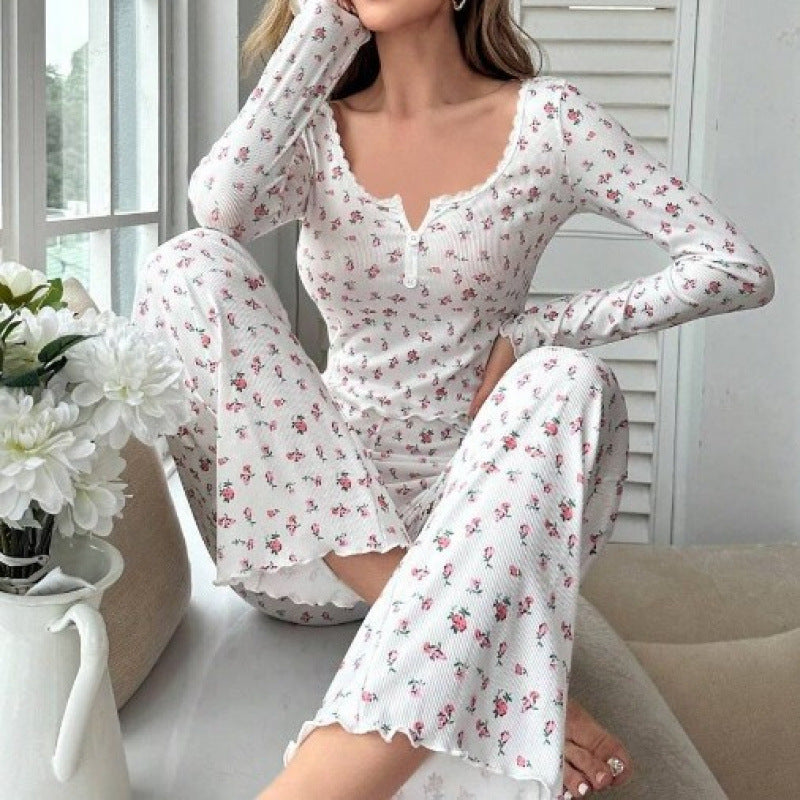 Women's long pants homewear set