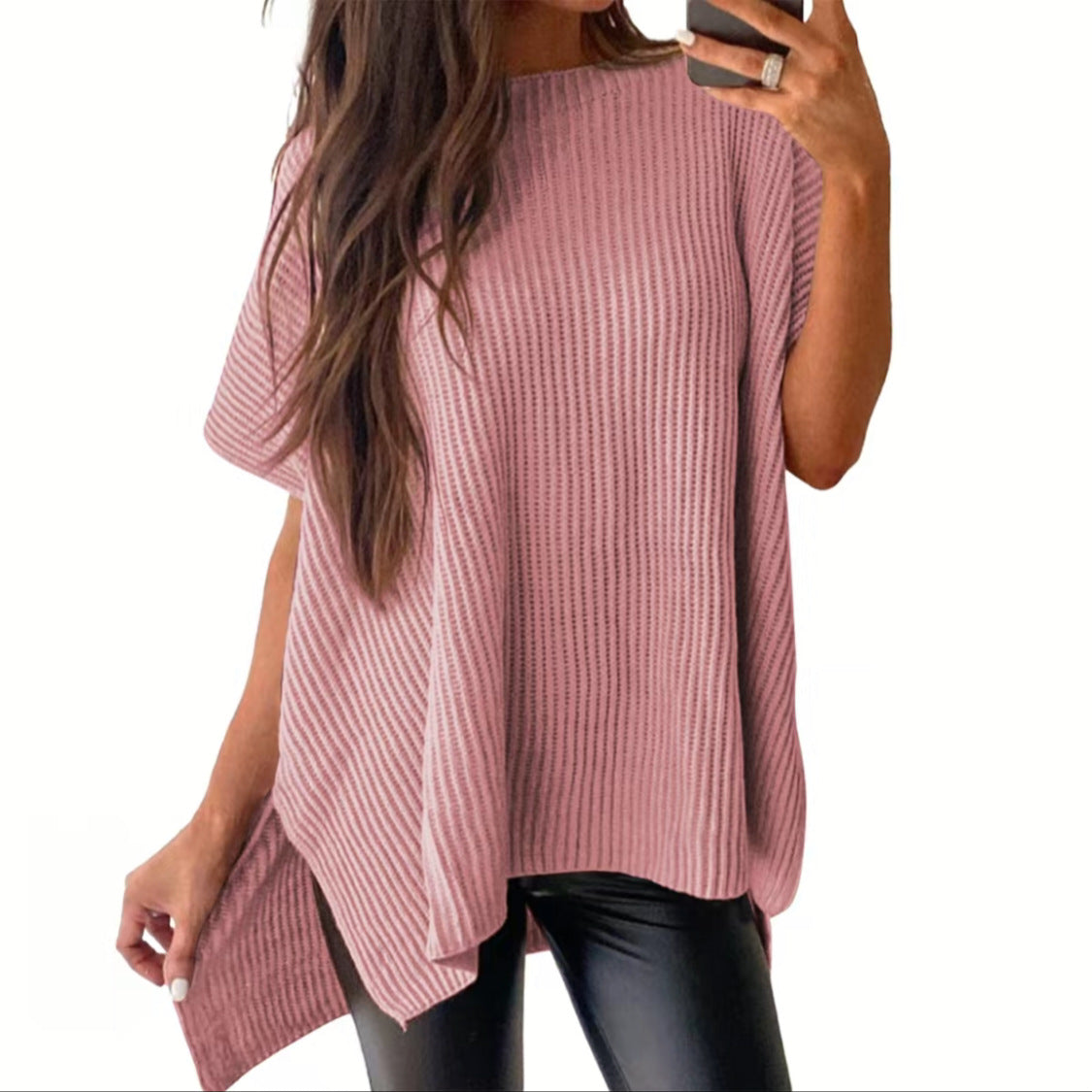 Womens Casual Drop Shoulder T-Shirt