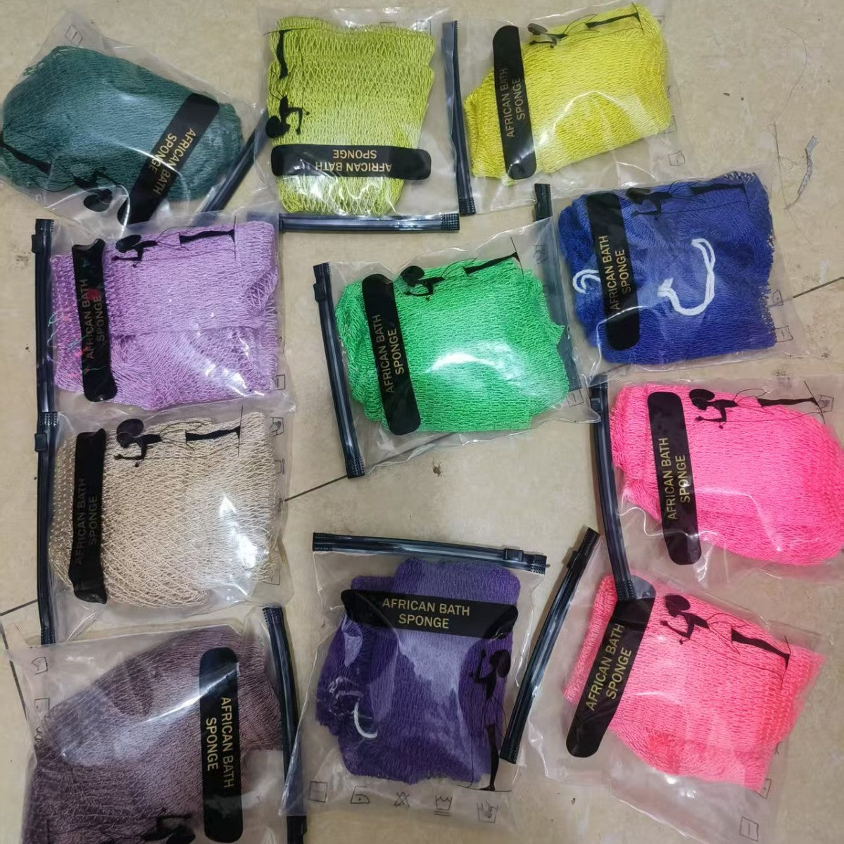 Elastic Exfoliating Mesh Bath Towel for Skin Care