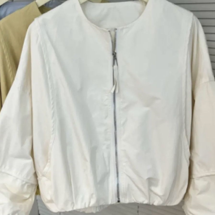 Womens Baseball Collar Jacket