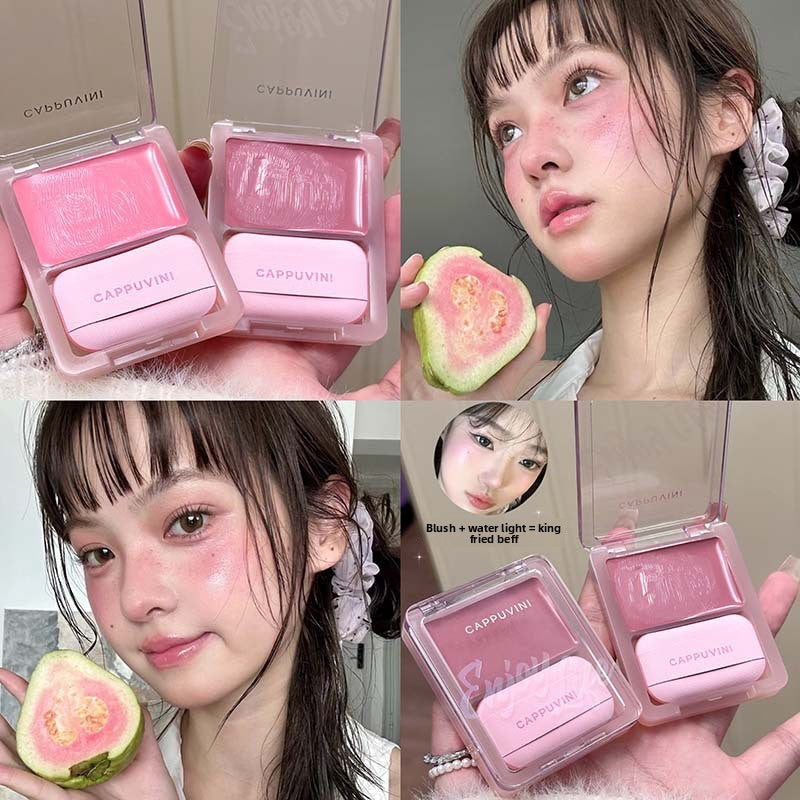 Natural hydrating Korean-style blush