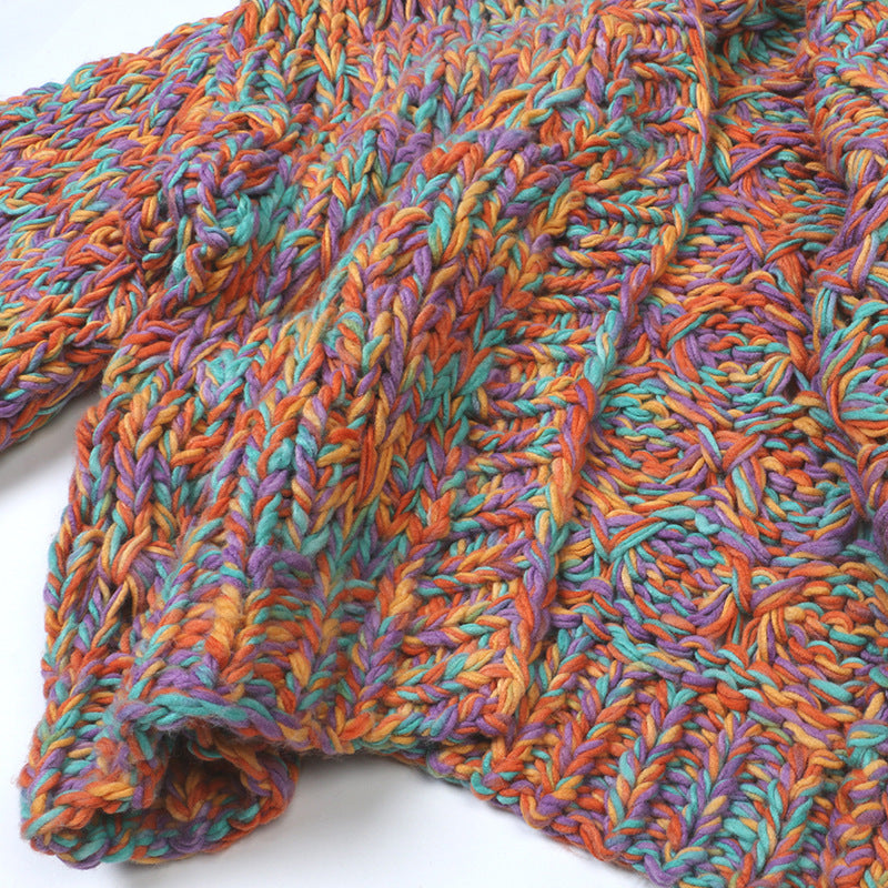 Knitted cardigan jacket