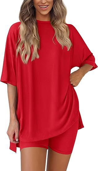 solid color loose pajamas women's clothing