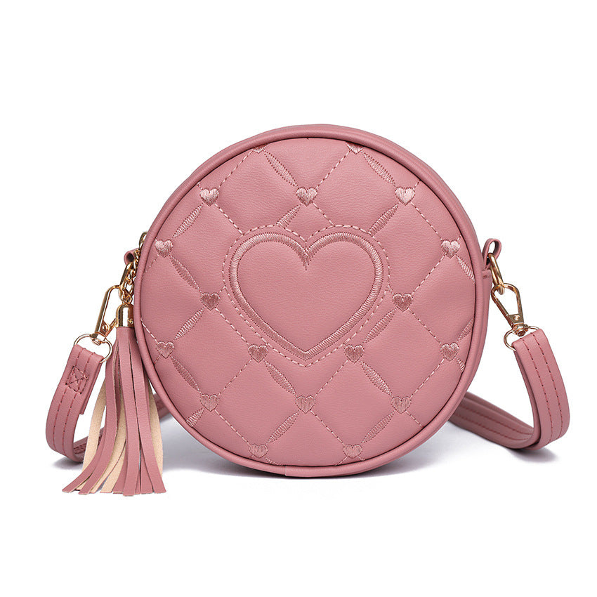 Crossbody bag - heart-shaped small bag