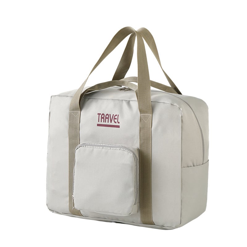 Travel Folding Storage Handbag Trolley Case Hanging Bag Expansion Bag Waterproof Certificate Bag Travel Handbag Travel Handbag