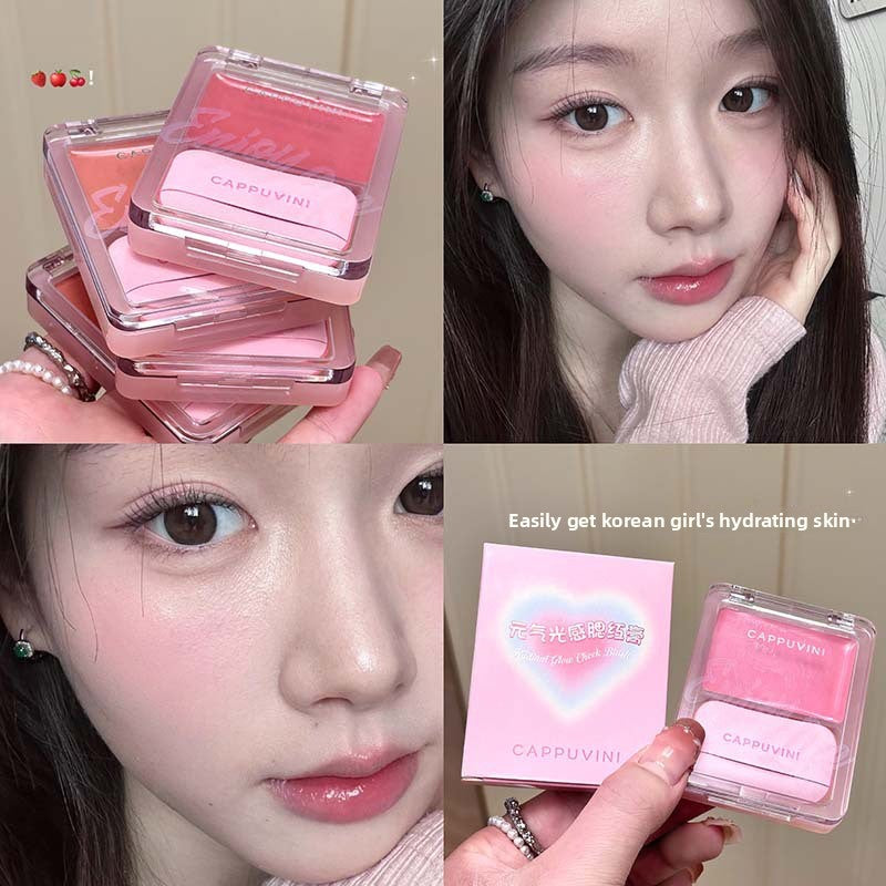 Natural hydrating Korean-style blush