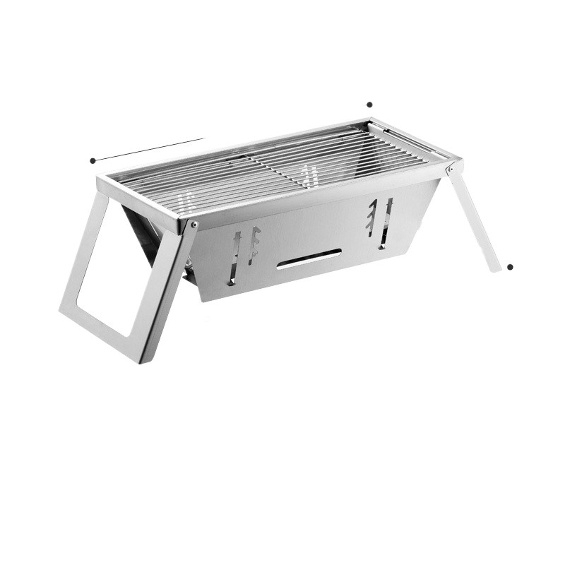 Portable Stainless Steel Foldable Charcoal Grill
