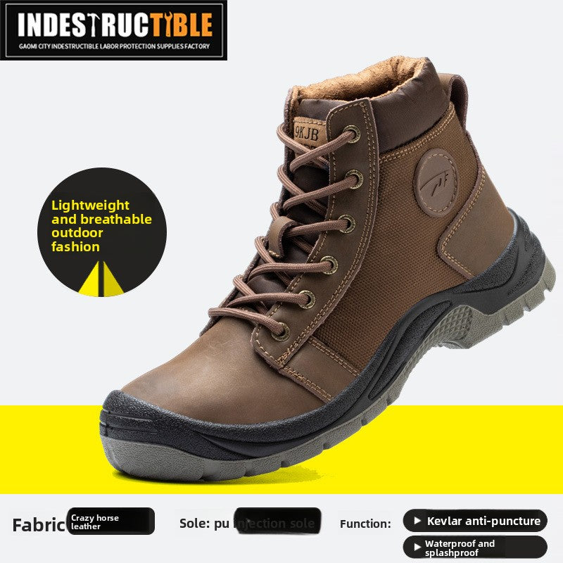 Labor protection shoes for construction site