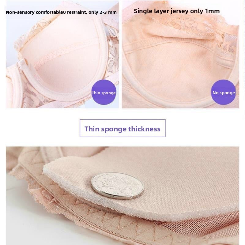Summer Ultra-Thin No Steel Ring Women's Bra