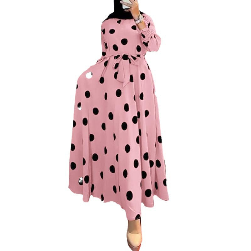 Long Sleeve Loose Swing Dress