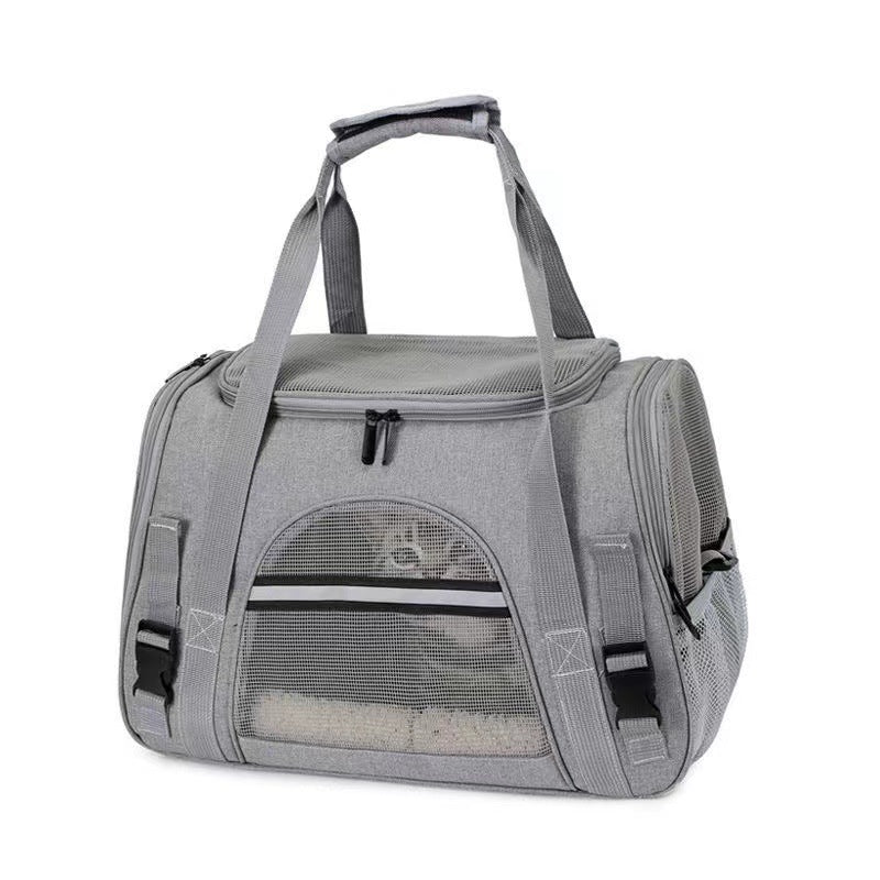 Portable crossbody pet bag