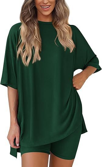 solid color loose pajamas women's clothing