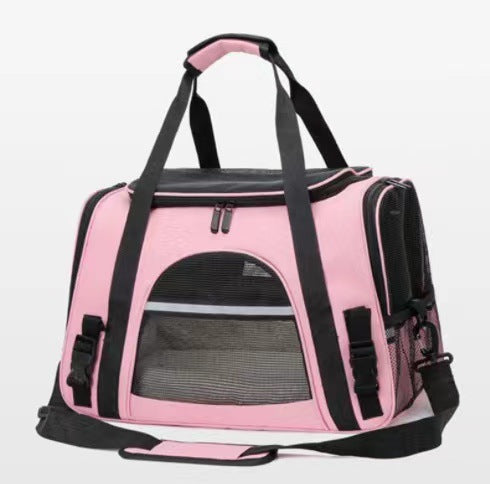 Portable crossbody pet bag