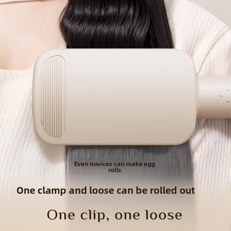 New French Egg Roll Curling Iron 32mm Deep U Water Wave Long-lasting and Hair-friendly