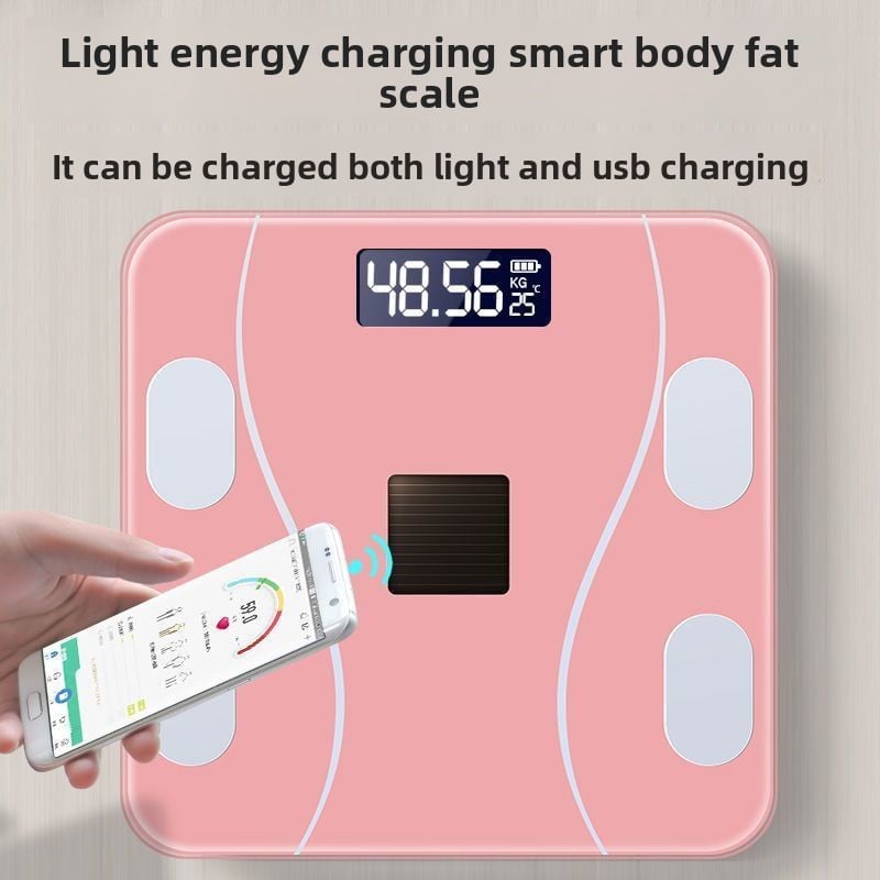 Smart Precision Bluetooth Rechargeable Mini Professional Home Body Weight Scale