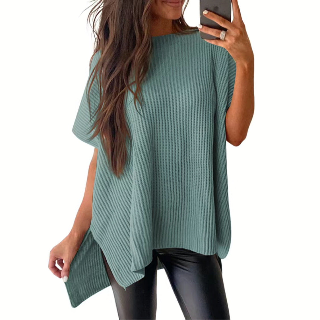 Womens Casual Drop Shoulder T-Shirt