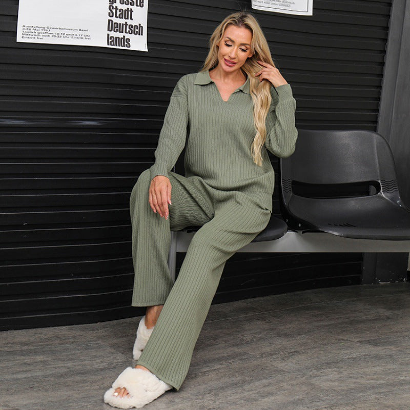 Fall/Winter Casual Knitted Set