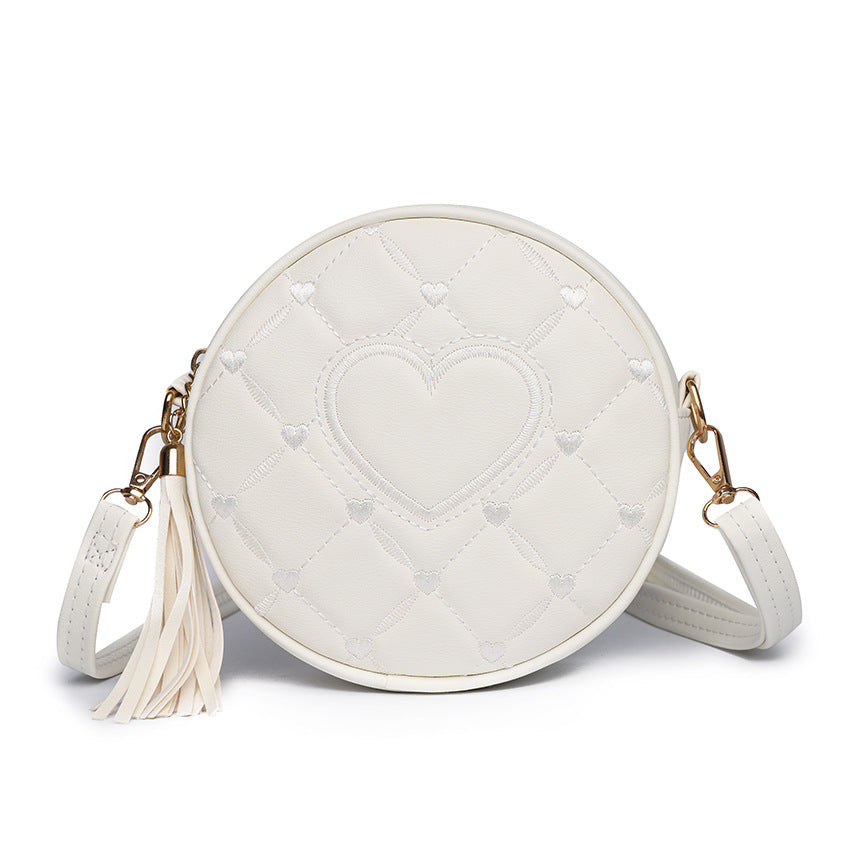Crossbody bag - heart-shaped small bag