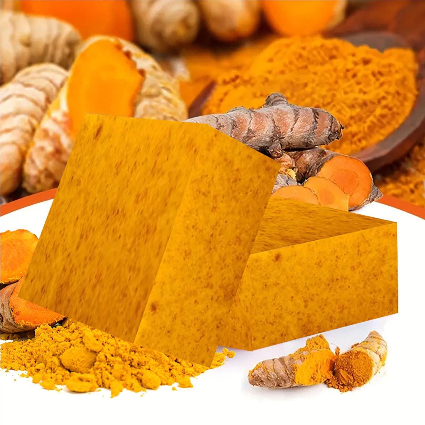 Lemon turmeric Kojic acid soap Brightening Soap Black Spot Remover Granular soap