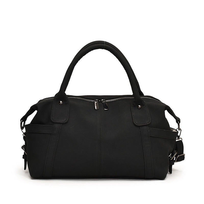 Womens Matte Tote Shoulder Bag