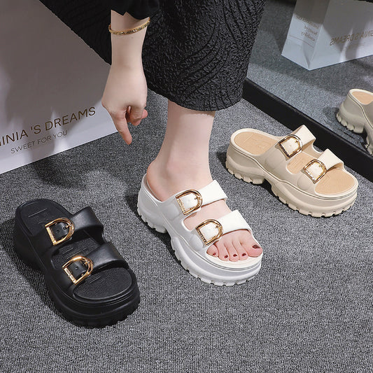 Women's One-Line Thick EVA Sandals