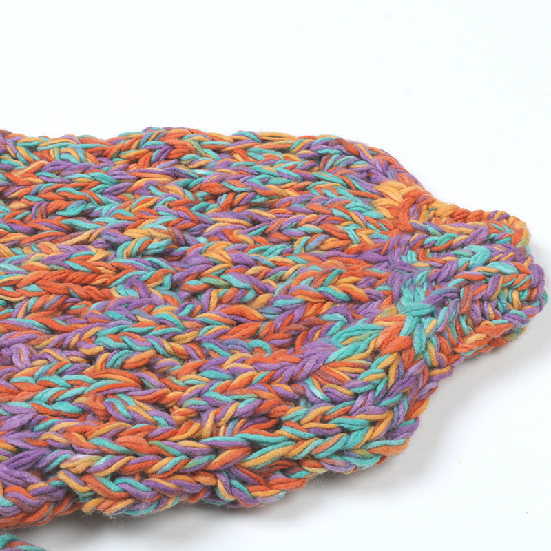 Knitted cardigan jacket