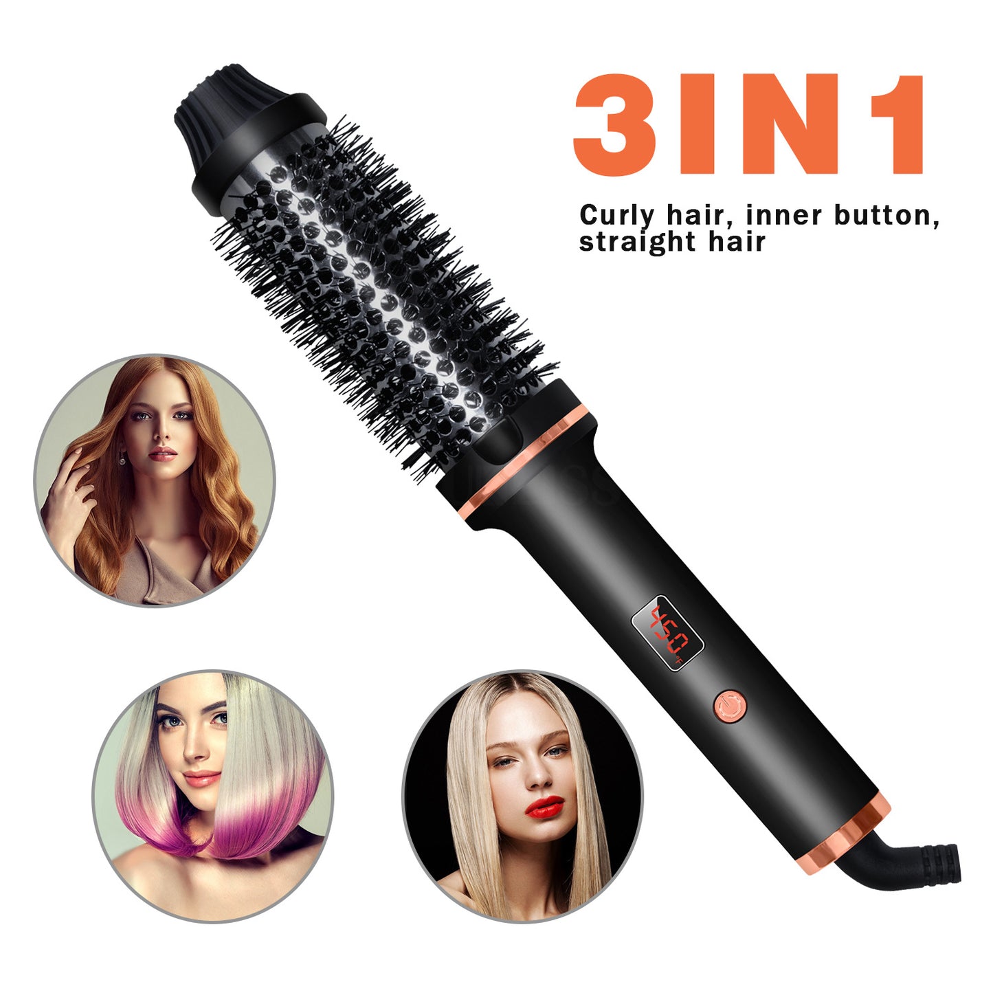 New Curling Hair Bar Straight Hair Comb