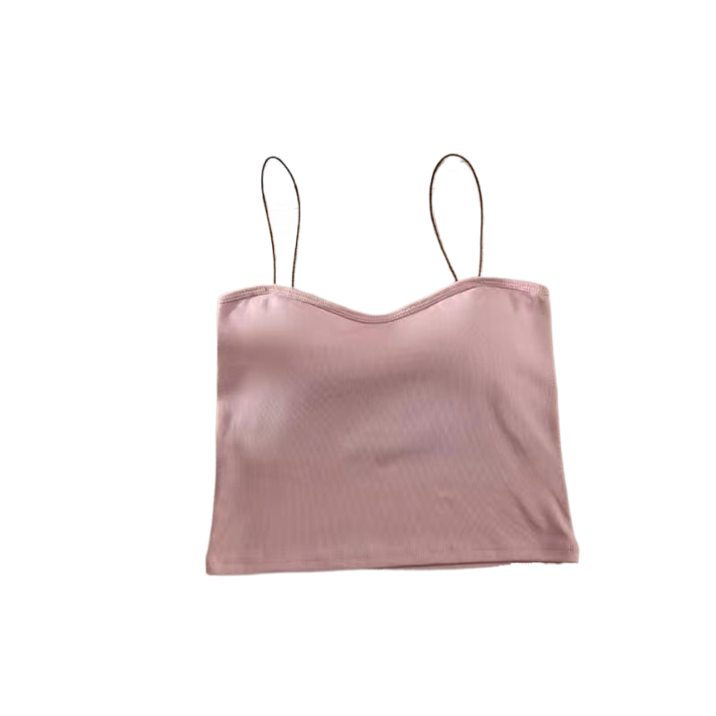 Summer Thin Oil Painting Girl Tank Top