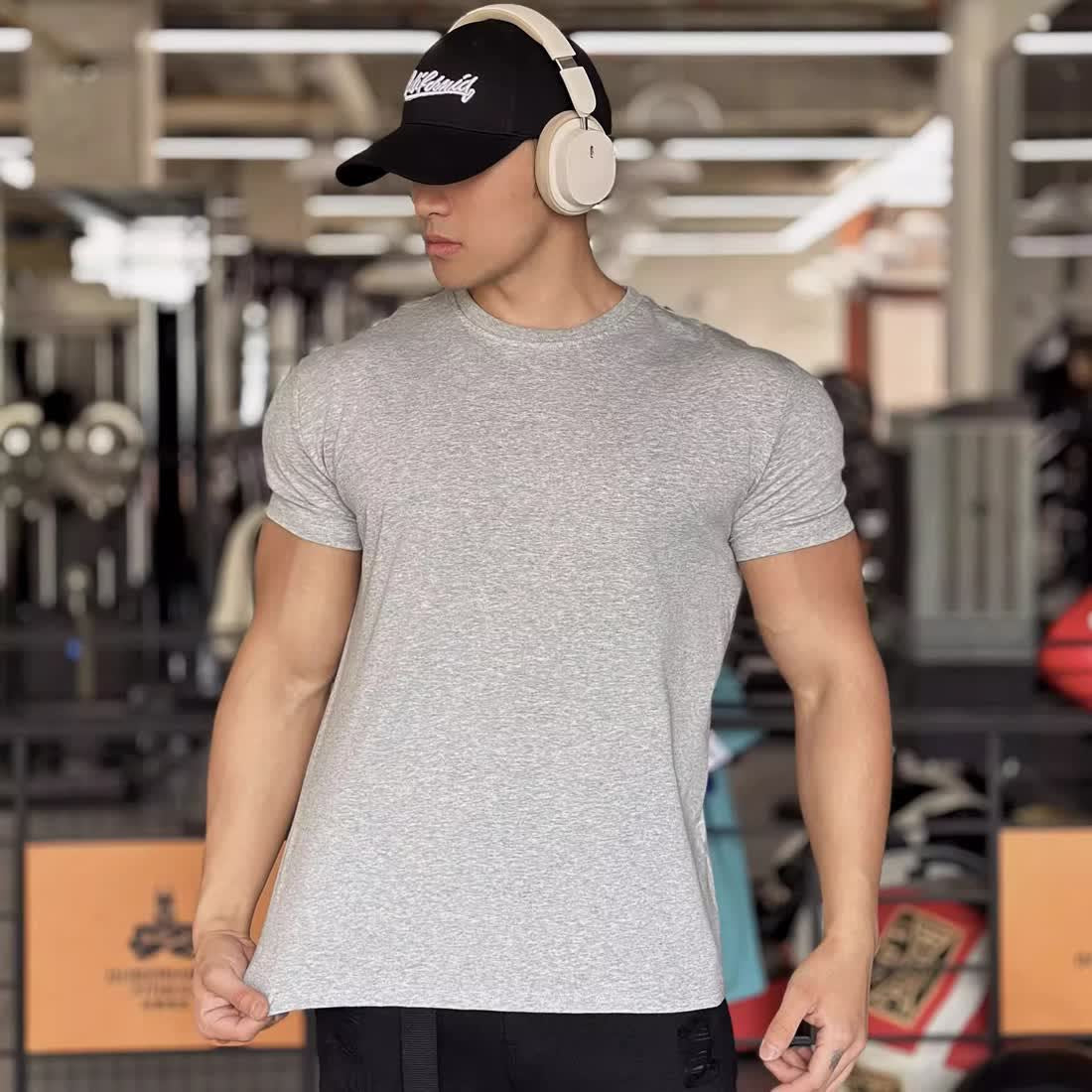 Training Slim-fit Stretch Muscle T shirt