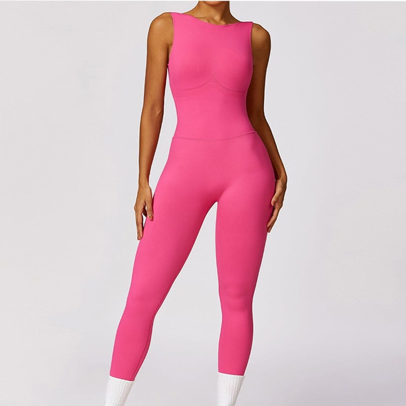 Backless fitness clothing