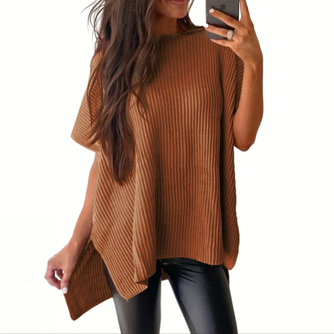 Womens Casual Drop Shoulder T-Shirt