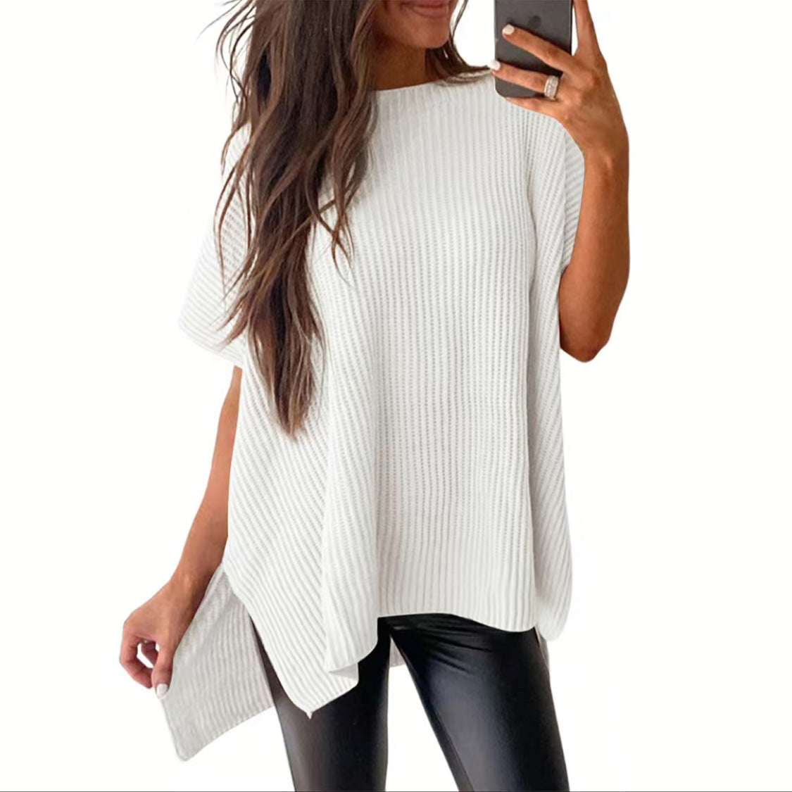 Womens Casual Drop Shoulder T-Shirt