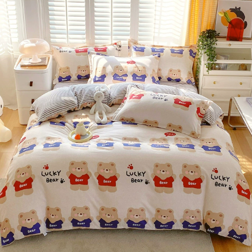 Bed Sheetss Student Dormitory Three-Piece Set
