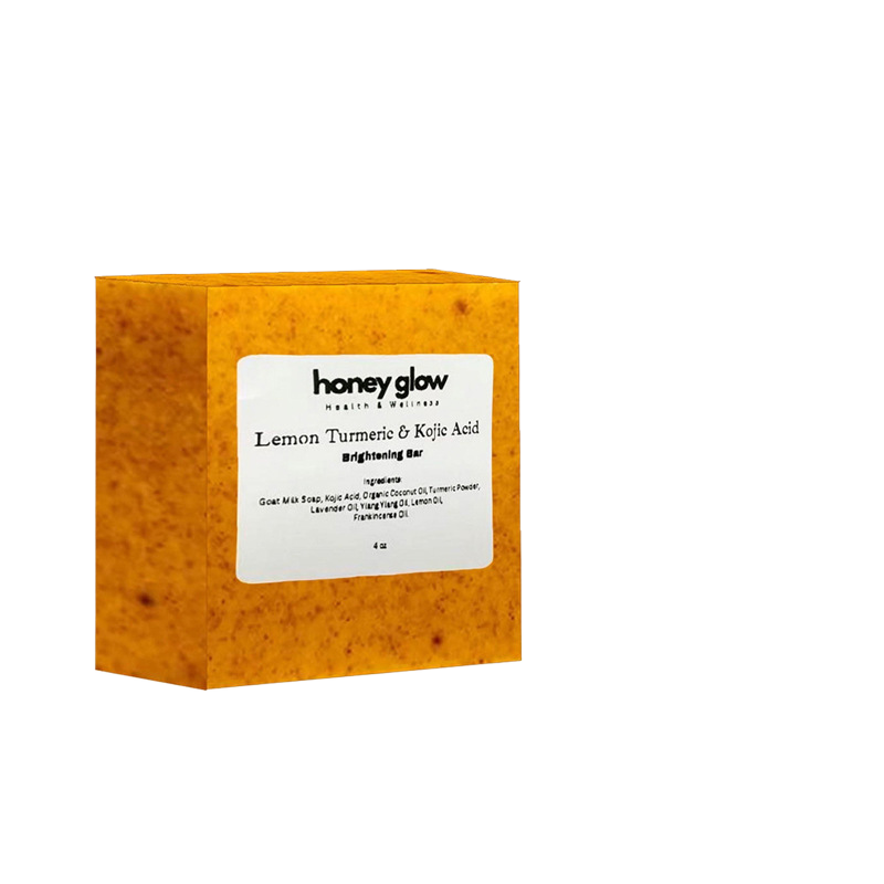 Lemon turmeric Kojic acid soap Brightening Soap Black Spot Remover Granular soap