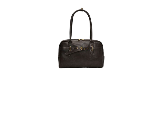 Vintage women's large capacity underarm bag