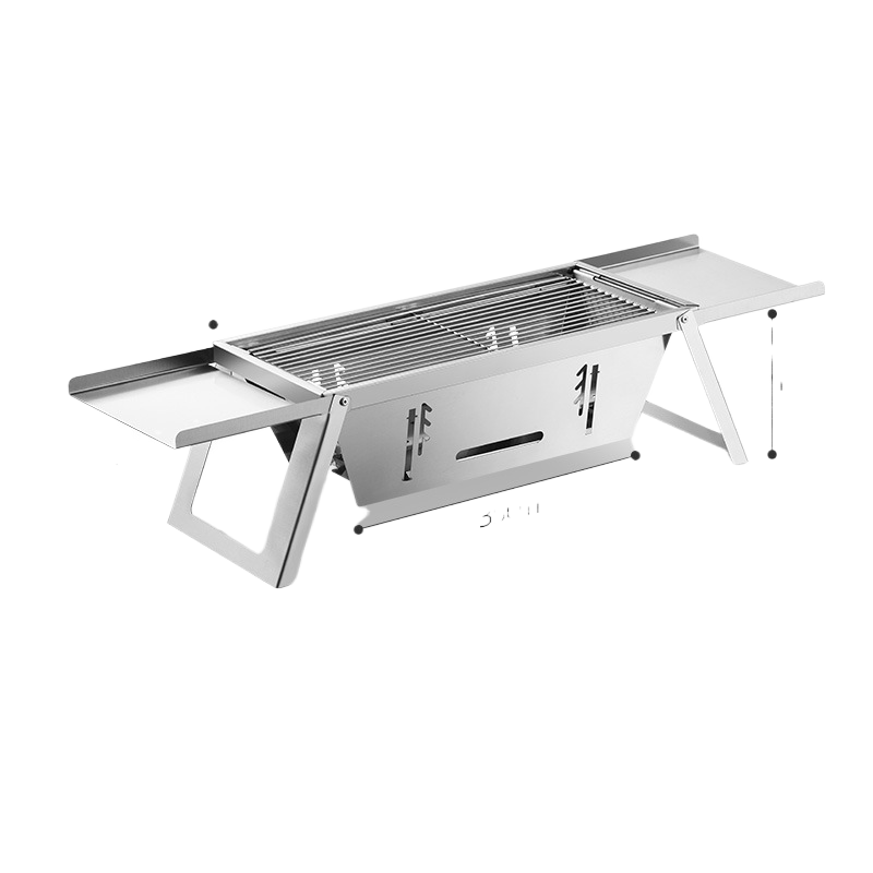 Portable Stainless Steel Foldable Charcoal Grill