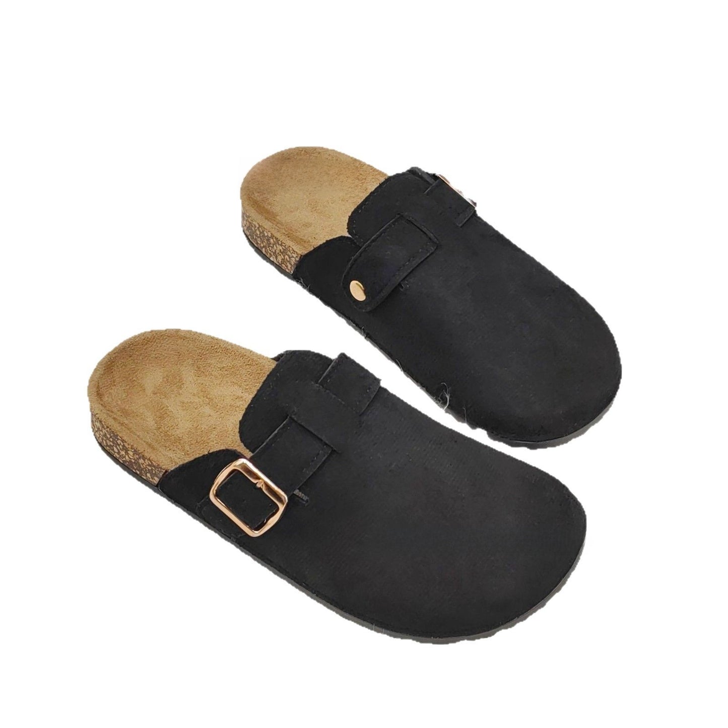 Women's Soft Cork Roman Slippers
