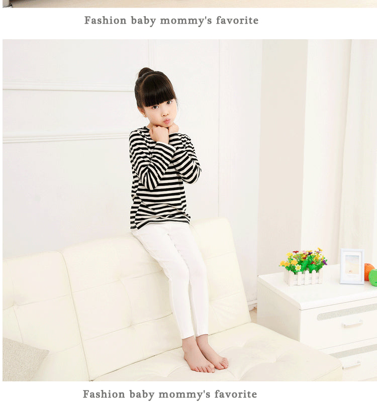 Girls' Stretch Slim-fit Leggings