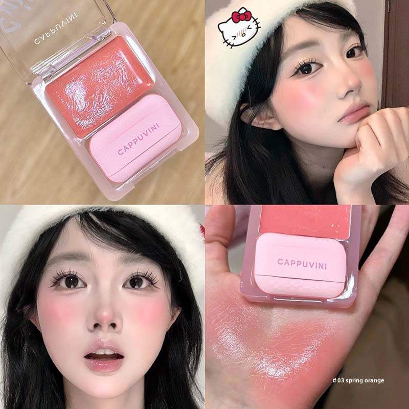 Natural hydrating Korean-style blush