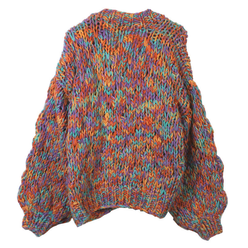 Knitted cardigan jacket