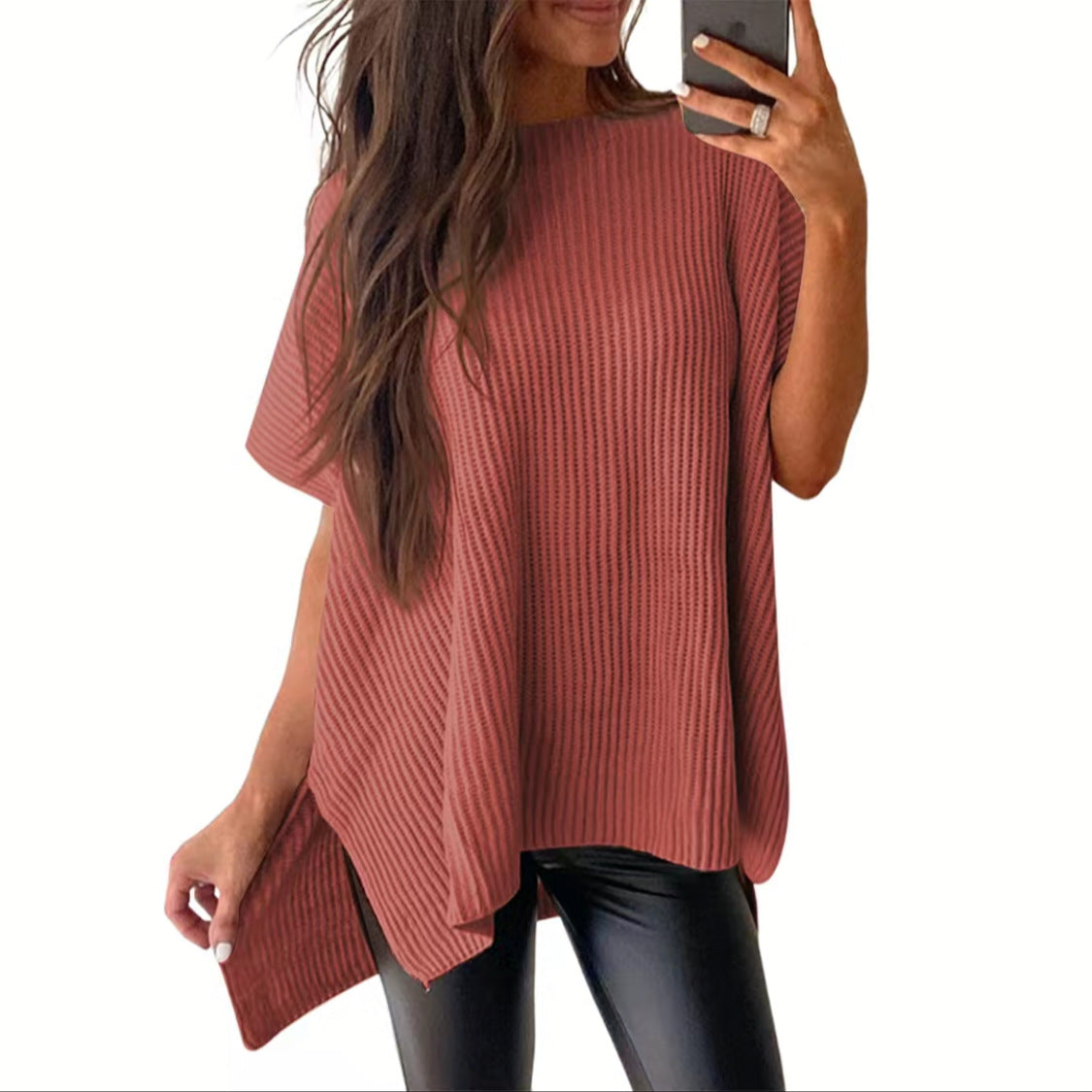 Womens Casual Drop Shoulder T-Shirt